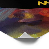 König des Dschungellililionenbodens Poster (Ecke)