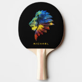 König des Dschungellililionenbodens Tischtennis Schläger (Rückseite)