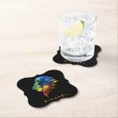 König des Dschungellililionenbodens Untersetzer (Vor Ort)