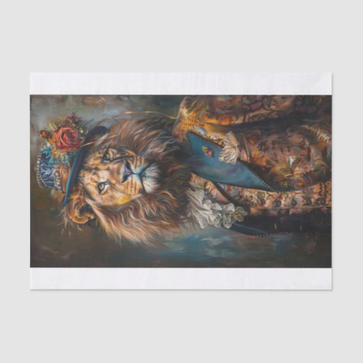 König des Dschungels11 Seidenpapier (Vorderseite)