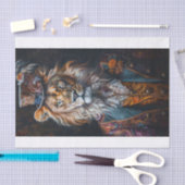 König des Dschungels12 Seidenpapier (Handwerk)