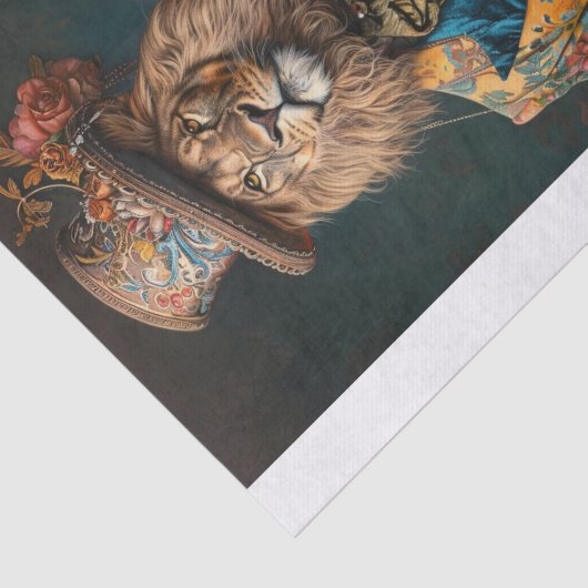 König des Dschungels15 Seidenpapier (Ausschnitt)