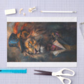 König des Dschungels16 Seidenpapier (Handwerk)