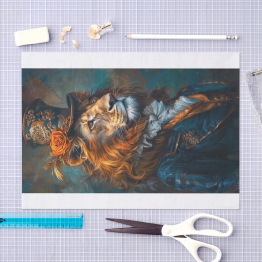 König des Dschungels7 Seidenpapier (Handwerk)