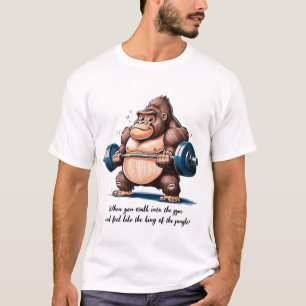 König des Dschungels am Gym T-Shirt