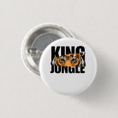 König des Dschungels Button (Vorne & Hinten)