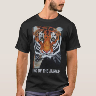König des Dschungels Gemälde von Alfred Fox T-Shirt