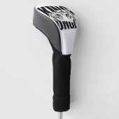 König des Dschungels Golf Headcover (angewinkelt)