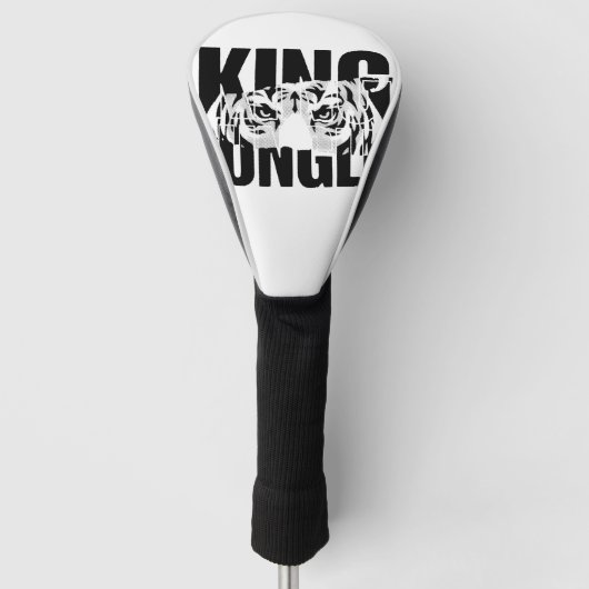 König des Dschungels Golf Headcover (Vorderseite)