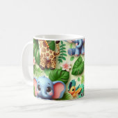 König des Dschungels Kaffeetasse (Vorderseite Links)