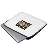 König des Dschungels Laptopschutzhülle (Vorne Knopf)