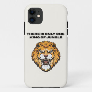 König des Dschungels Löwe Phone Case