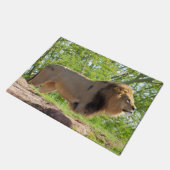 König des Dschungels (Löwe) Türmatte (Schrägansicht)
