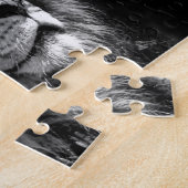 König des Dschungels - Löwenpuzzle Puzzle (Seite)