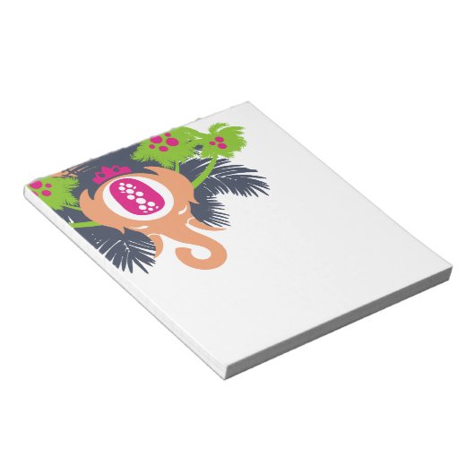 König des Dschungels Notizblock (angewinkelt)