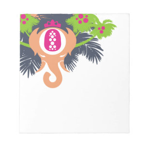 König des Dschungels Notizblock