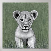 König des Dschungels Poster (Vorne)