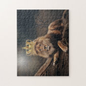 König des Dschungels Puzzle (Vertikal)