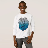 König des Dschungels, T - Shirt des Blauen Löwen (Vorne ganz)