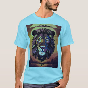 König des Dschungels: T - Shirt Lion Tattoo