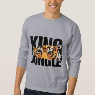 König des Dschungels Tiger Herren Sweatshirt