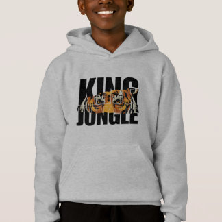 König des Dschungels Tiger Jungen Hoodie