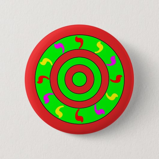 König des Feuers Button (Vorderseite)