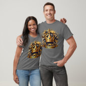 König des Gaming Royal Throne Crown Design T-Shirt (Unisex)