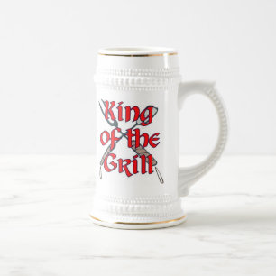 König des Grills Bierglas