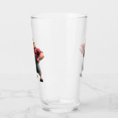 König-des-Grills-Bierglas Glas (Links)