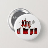 König des Grills Button (Vorne & Hinten)