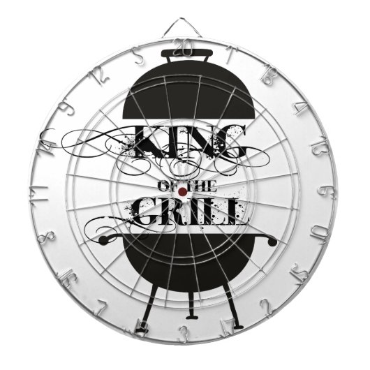 König Des Grills Dartscheibe (vorne)
