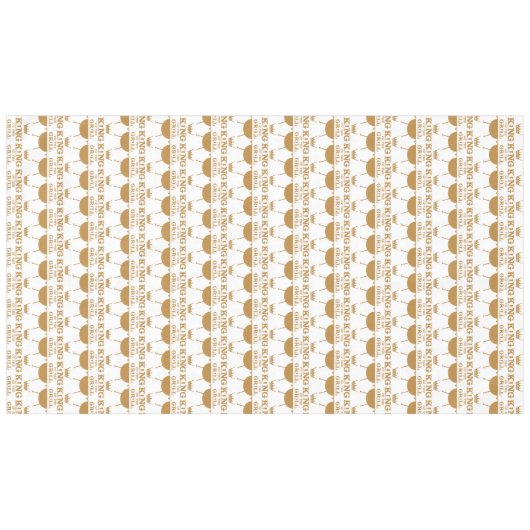 König des Grills, Gold Tischdecke (Vorderseite (Horizontal))