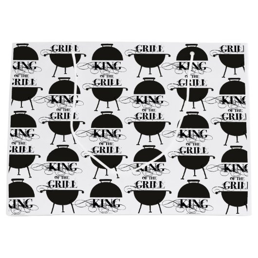 König Des Grills Große Geschenktüte (Vorderseite)