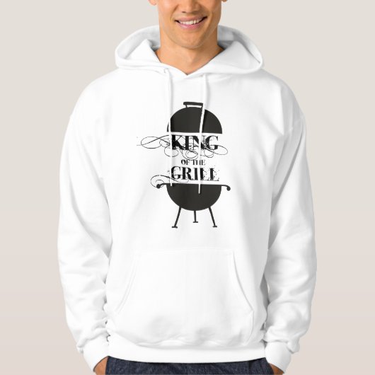 König Des Grills Hoodie (Vorderseite)