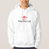König des Grills Hoodie (Vorderseite)