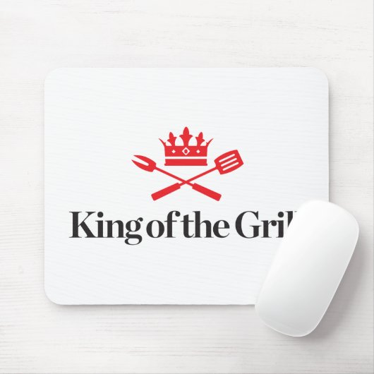 König des Grills Mousepad (Mit Mouse)