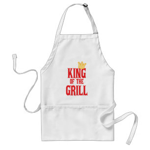 König des Grills Schürze