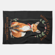 König des Grills Spicy Fox BBQ Küchentuch