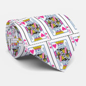 König des Herzens durch den SRF Krawatte (Gerollt)