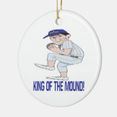 König des Himmels Keramikornament (Links)