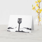 König des Hügels Karte (Gelbe Blume)