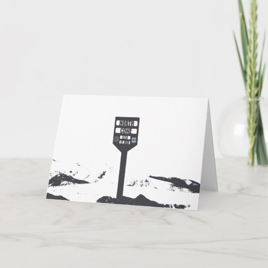 König des Hügels Karte (Vorderseite)