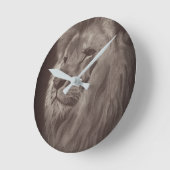 KÖNIG DES JUNGLE RUNDE WANDUHR (Winkel)