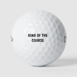 König des Kurses | Lustiges Geburtstagsgeschenk fü Golfball