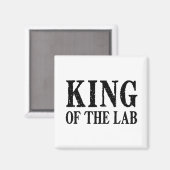 König des Labradors - Magnet (Vorderseite/Rückseite)