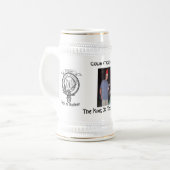 König des Lagers Stein Bierglas (Vorderseite Links)