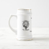 König des Lagers Stein Bierglas (Links)