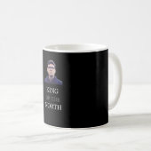 König des Nordens - Funny Andy Burnham Kaffeetasse (VorderseiteRechts)