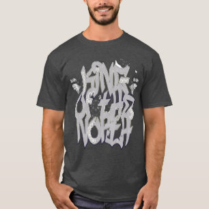 König des Nordens mit Wolfemblem T-Shirt